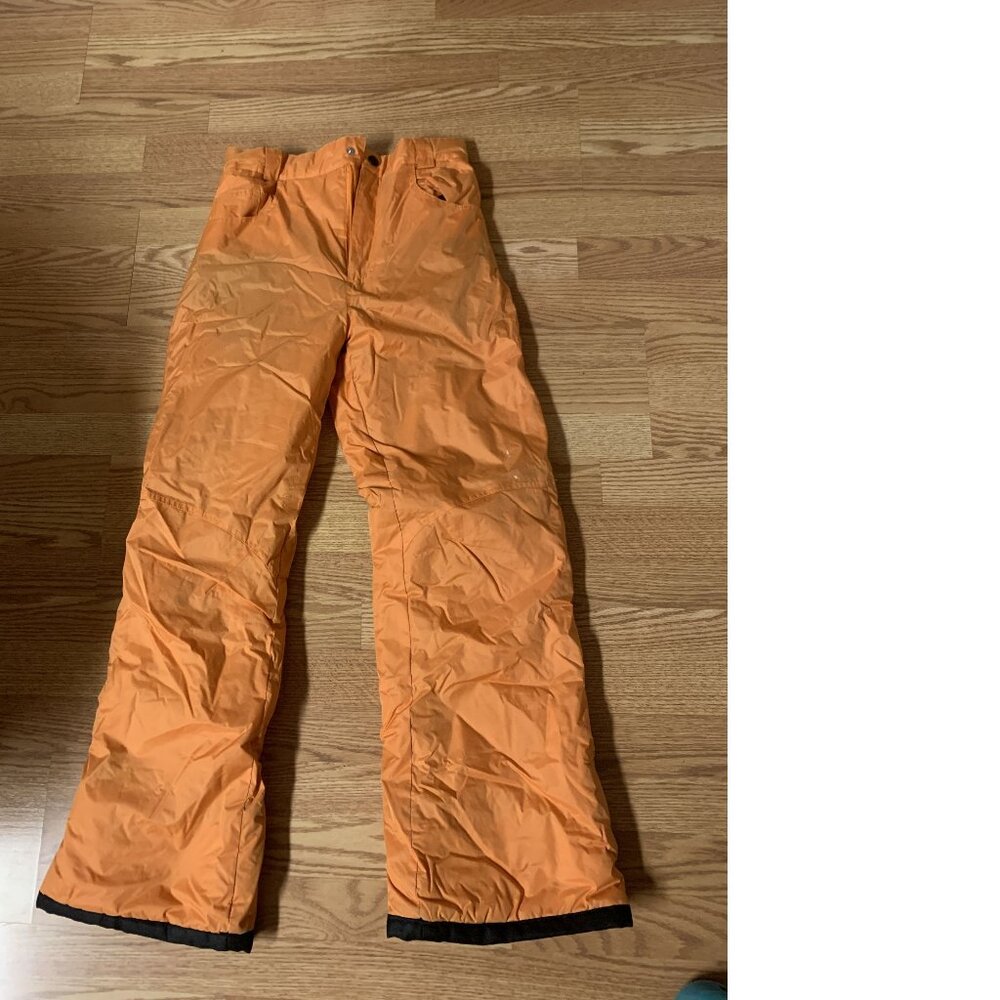 Sportek Yellow Youth Size 18 Snow Pants Snowpants